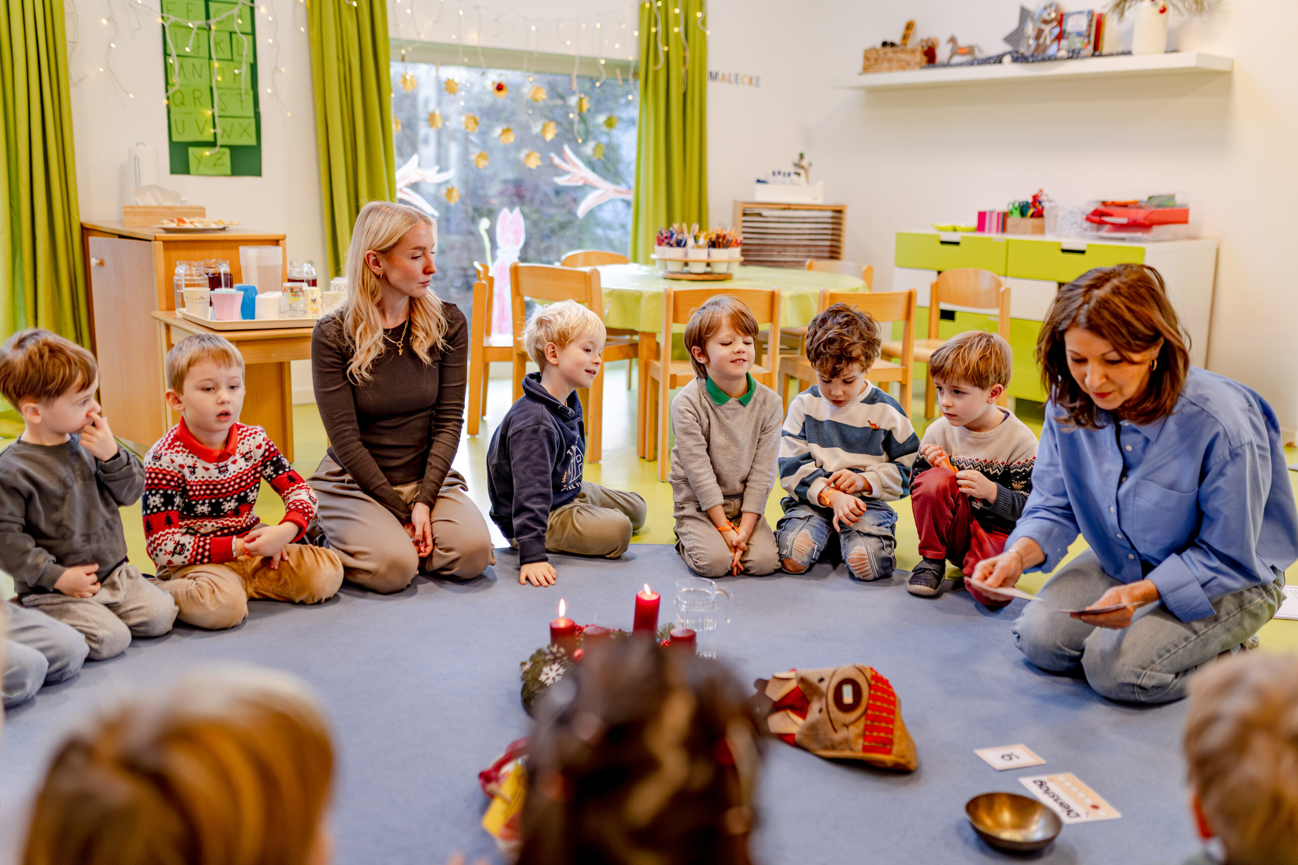 Kinder Sitzkreis