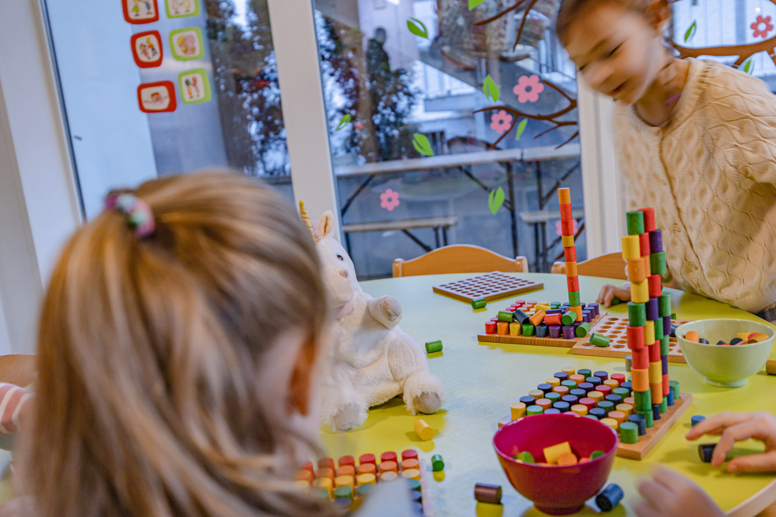 Kinder spielen in Solln