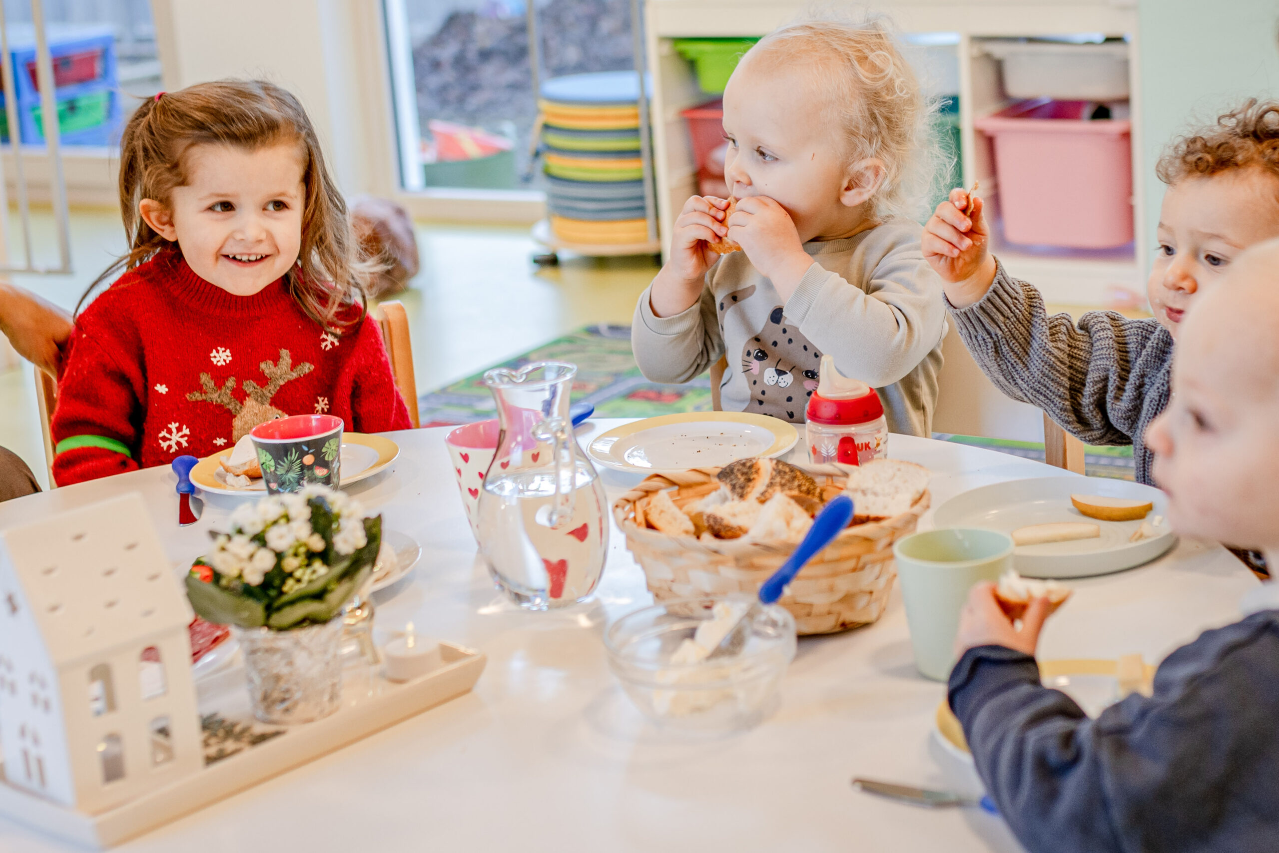 Essen in der Krippe Solln
