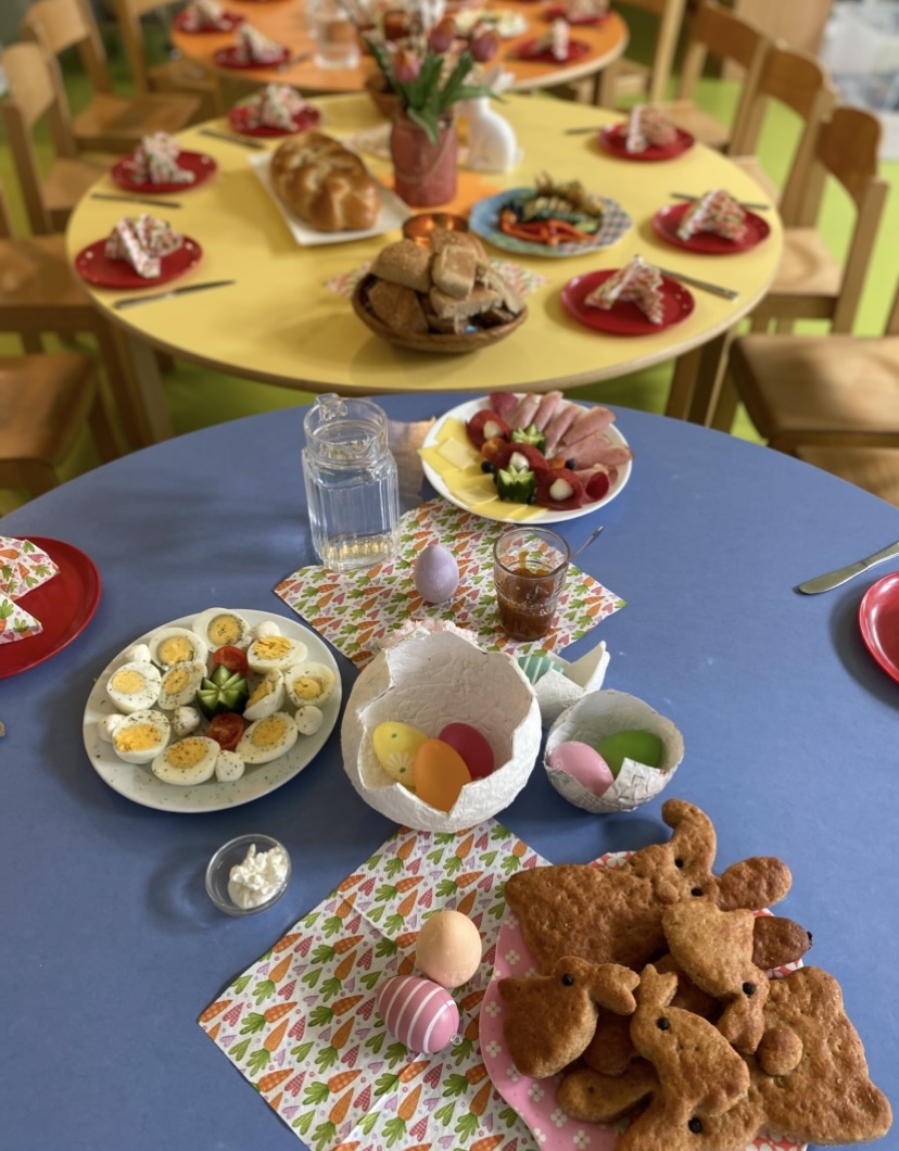 Frühstück im Kindergarten Harlaching