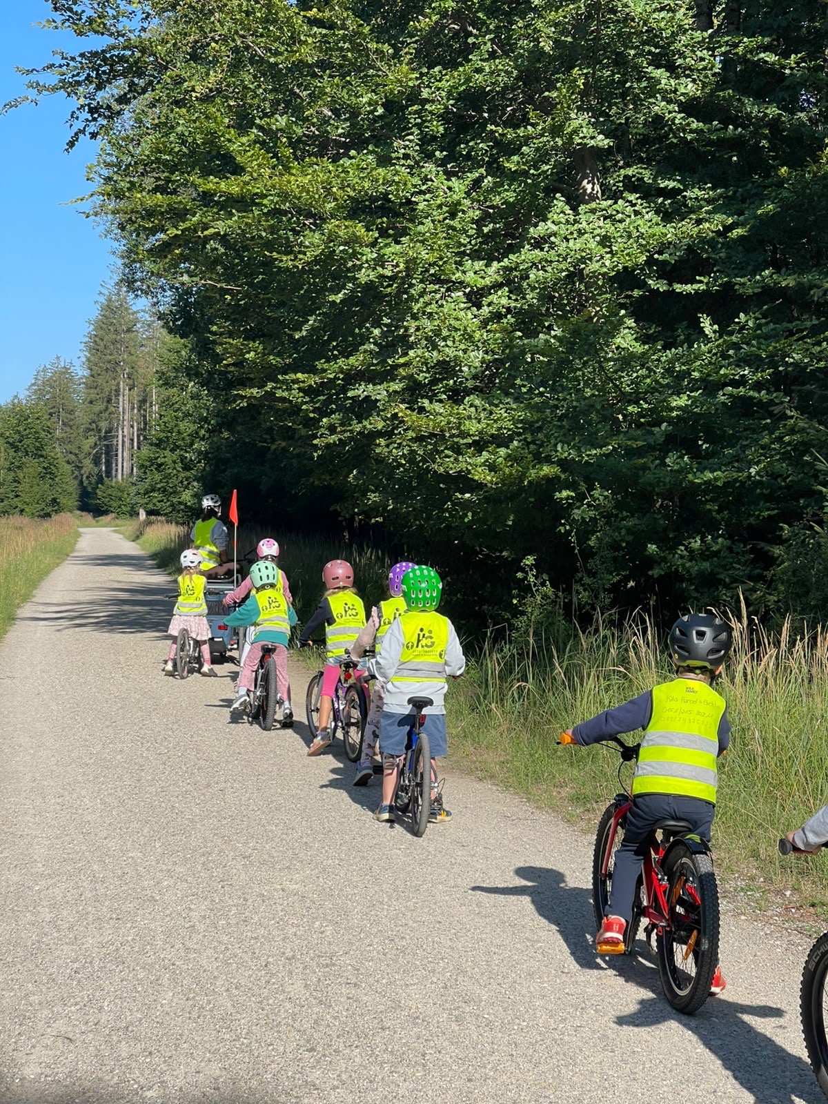 Radlausflug bei Hänsel und Gretel.